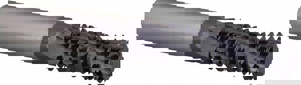 Helical Flute Thread Mill: 3/4-10, Internal, 4 Flute, 1/2